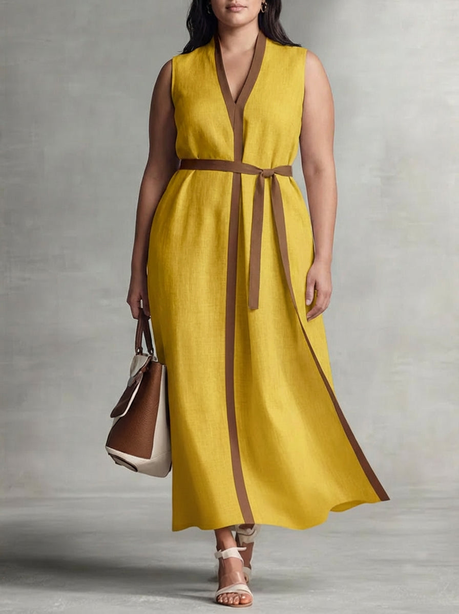 Aria | Vestito Maxi Senza Maniche