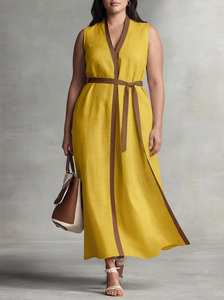 Aria | Vestito Maxi Senza Maniche