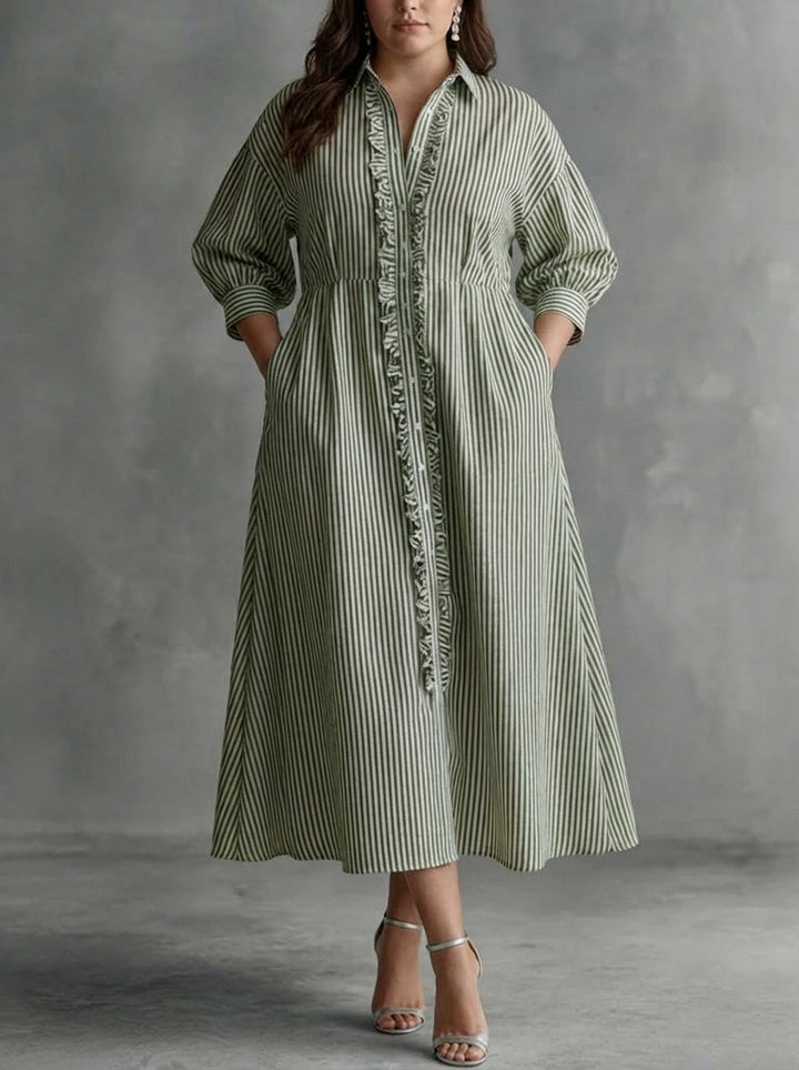 Elin | Abito Maxi a Righe