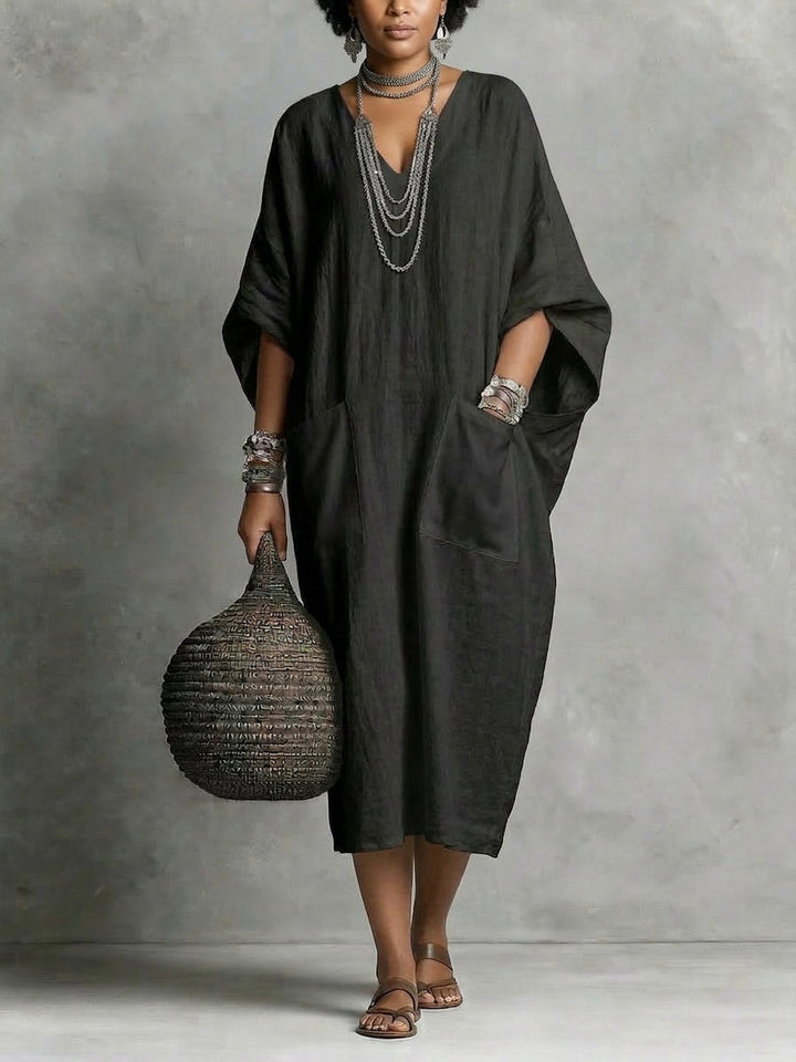 Kaia | Abito Kaftan Maxi Rilassato