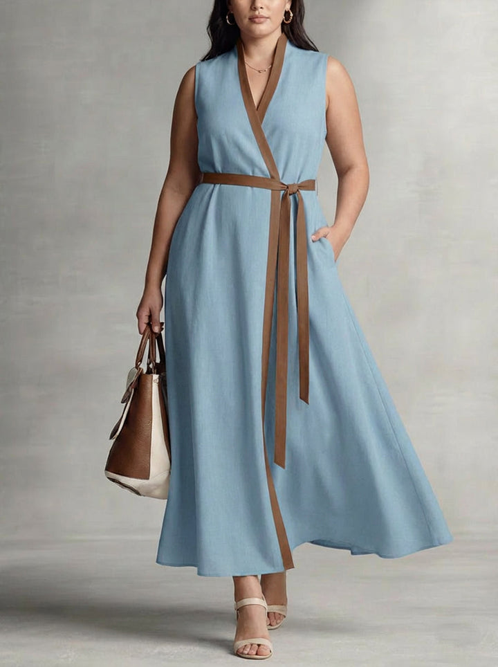 Aria | Vestito Maxi Senza Maniche