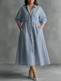 Elin | Abito Maxi a Righe