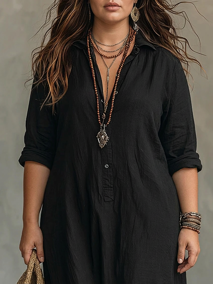 Nora | Abito Maxi Rilassato