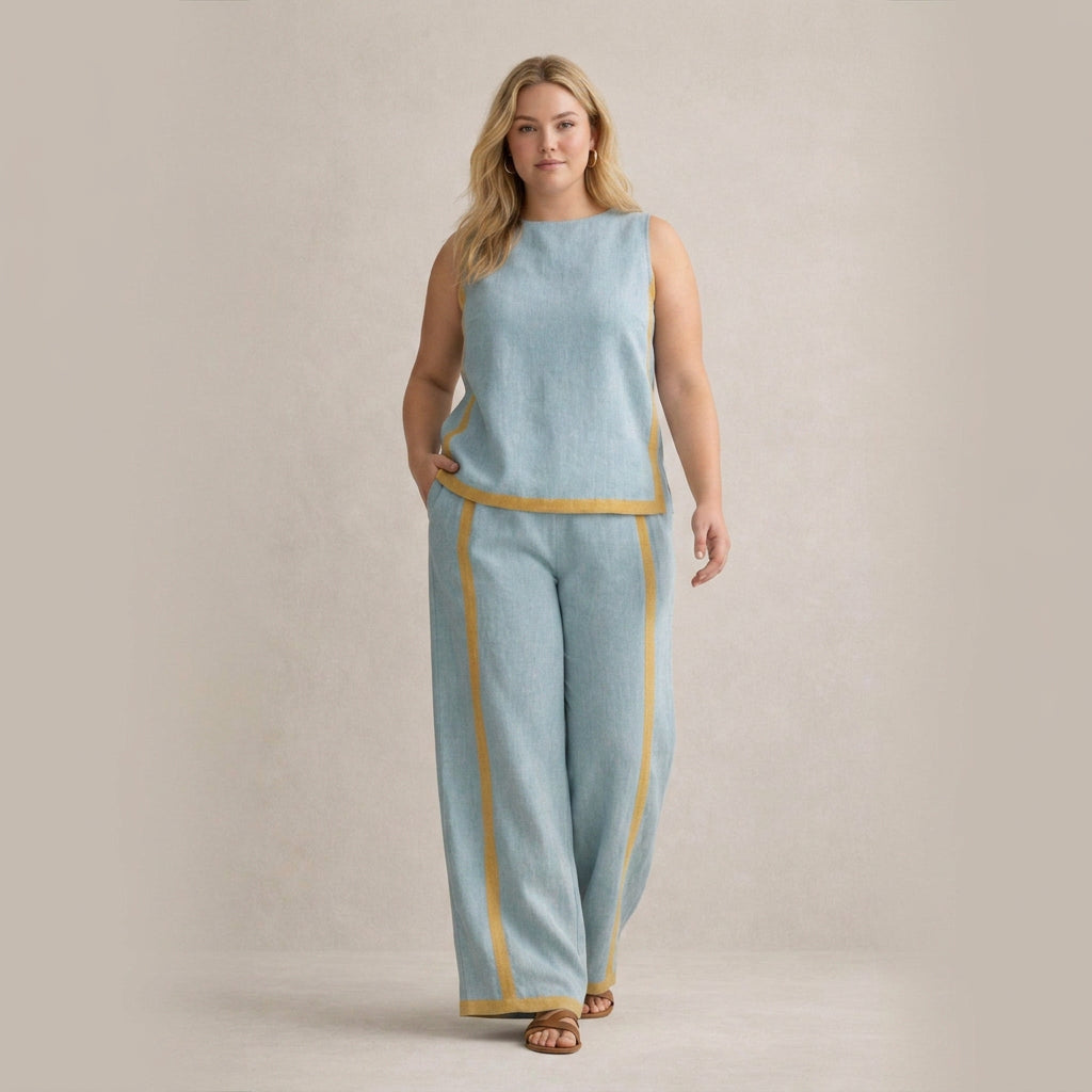 Sofia | Elegante Completo con Gamba Ampia