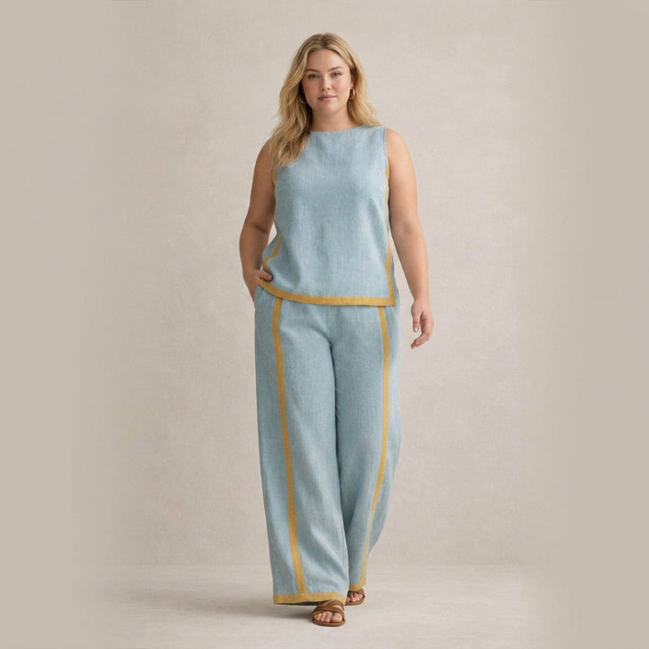 Sofia | Elegante Completo con Gamba Ampia