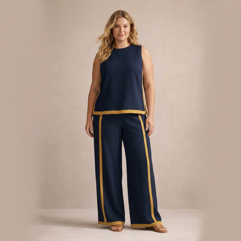 Sofia | Elegante Completo con Gamba Ampia