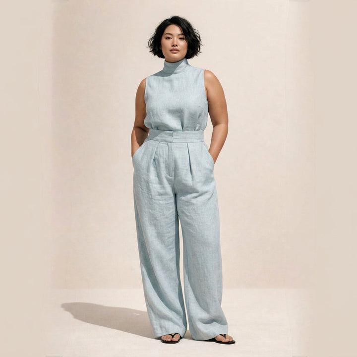 Elisa | Elegante Tuta con Vita Alta