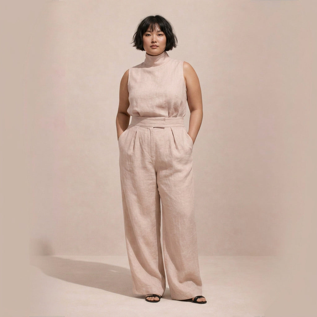 Elisa | Elegante Tuta con Vita Alta