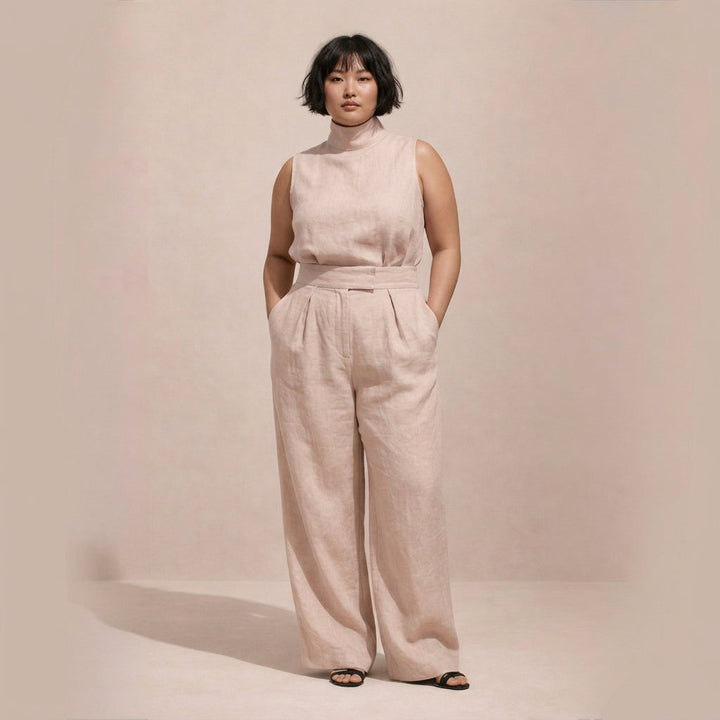Elisa | Elegante Tuta con Vita Alta